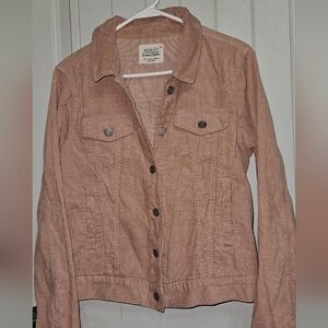Ashley By 26 International Pink Corduroy Jacket
